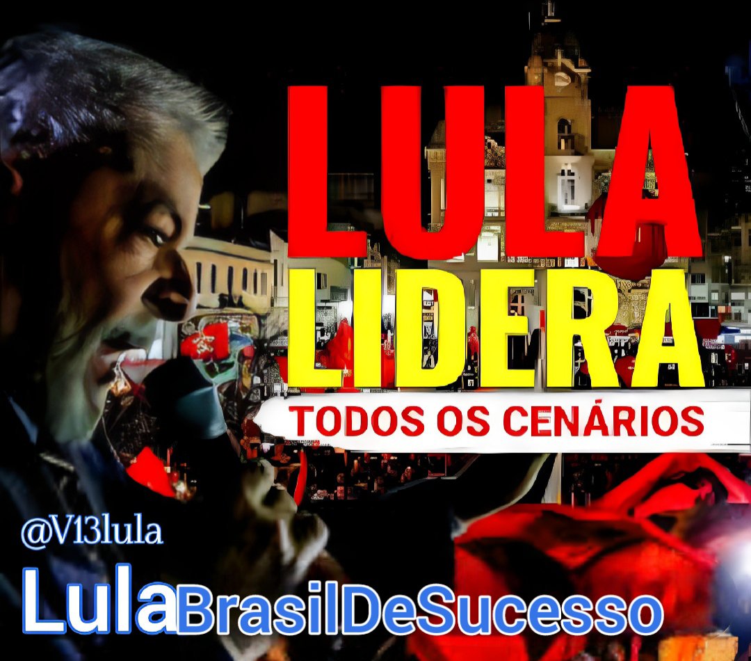 @fabymachados #LulaBrasilDeSucesso #LulaMelhorParaTodos #MML