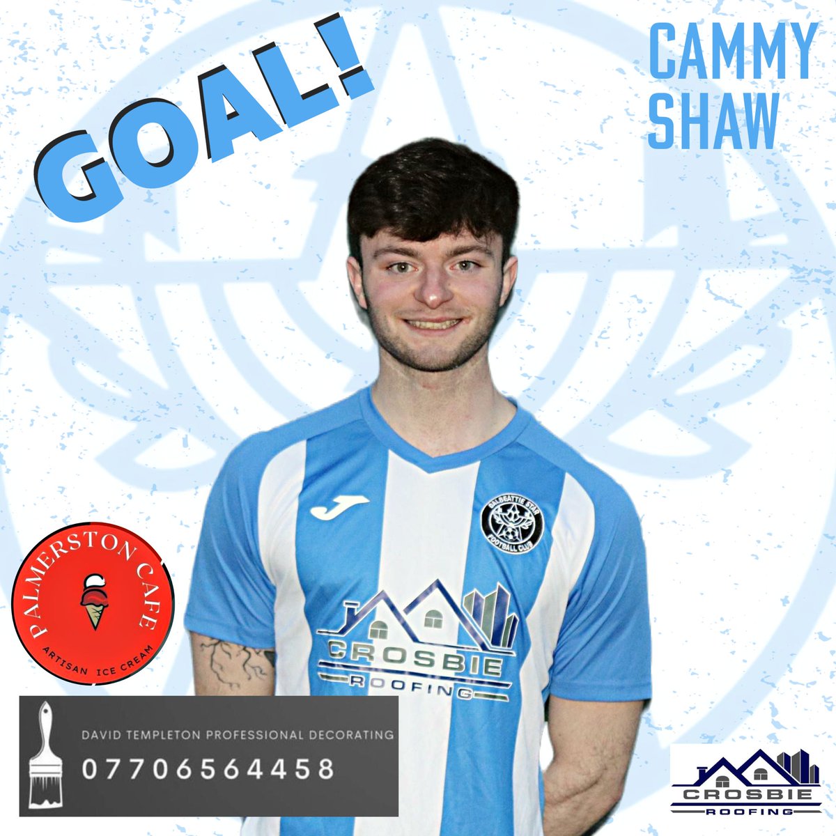 ⏳️87' - Penalty to Star... GOAL! Cammy Shaw converts the penalty well despite the Wigtown keeper getting a hand to it!