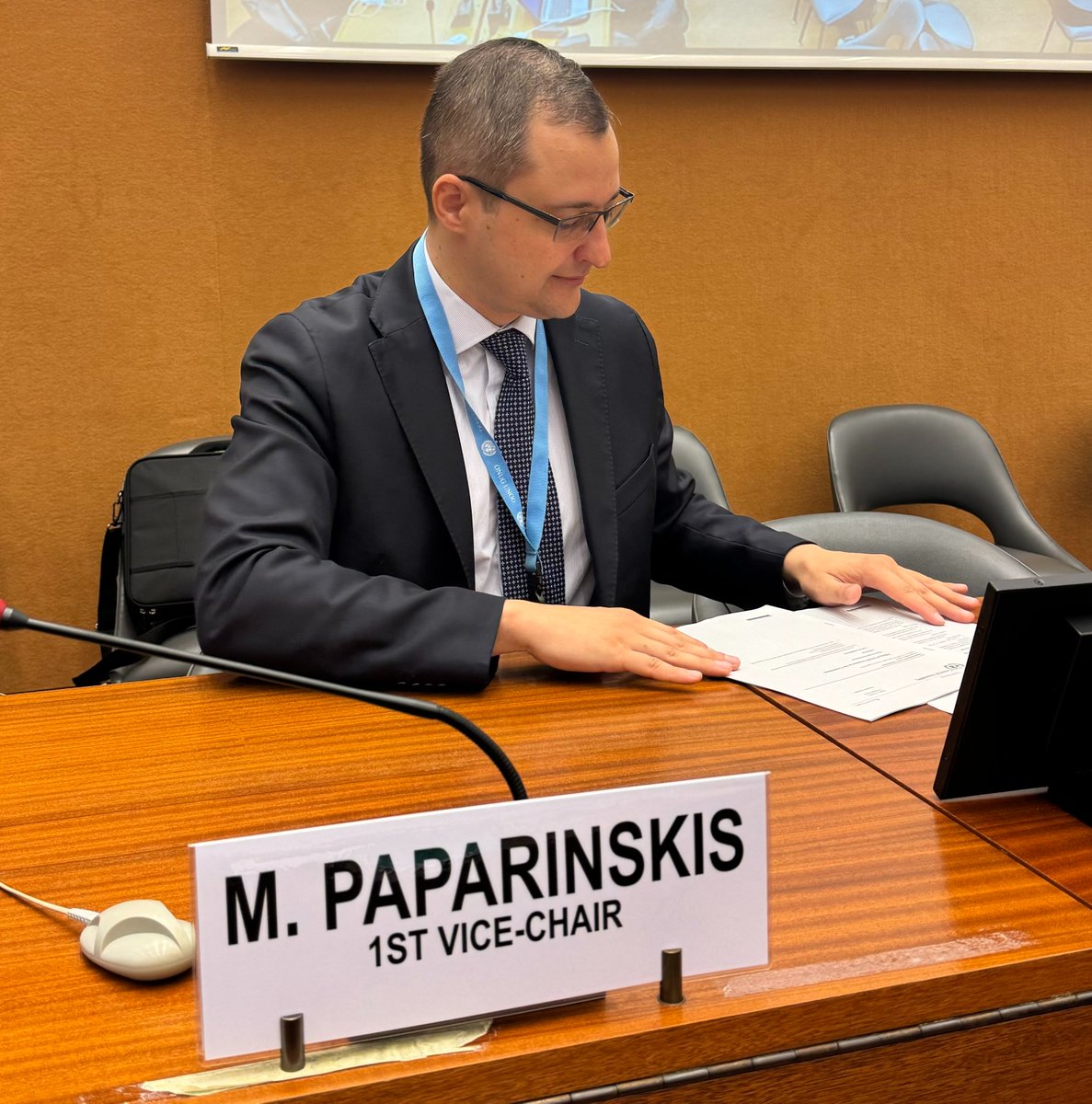 Very delighted and grateful to #ILC_2024 colleagues for re-electing me to the Bureau earlier in the week, this time as the First Vice-Chair legal.un.org/ilc/sessions/7… Look forward to working on the Bureau with @marcevzb @Vilawanm @pj_ridings @Phoebe_Okowa