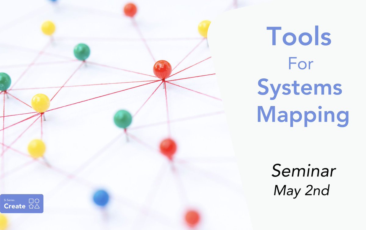 Coming up our next seminar to help you explore and learn how to use the various tools in the area of systems mapping and actor mapping. Full info here: lnkd.in/e6akkgr9