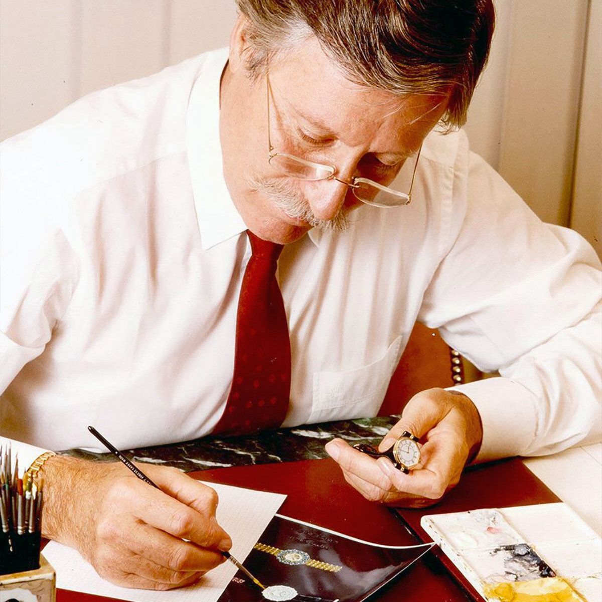 #OnThisDay May 1, 1931: Gérald Charles Genta is born in Geneva. He created the luxury steel sports watch, Audemars Piguet Royal Oak, and the Patek Philippe Nautilus in the 1970s and founded two eponymous companies, Gerald Genta and Gerald Charles. @GeraldGentaH #BornToday