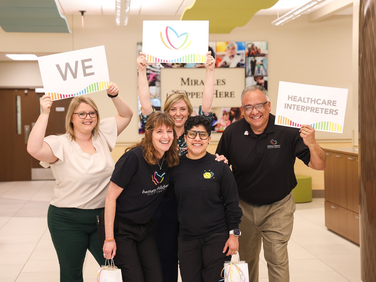 bethanychildrns's tweet image. Happy National Interpreter Appreciation Day! 🌍 

Join us in celebrating their dedication to improving patient care through language access! 

#InterpreterAppreciation #BethanyChildrens