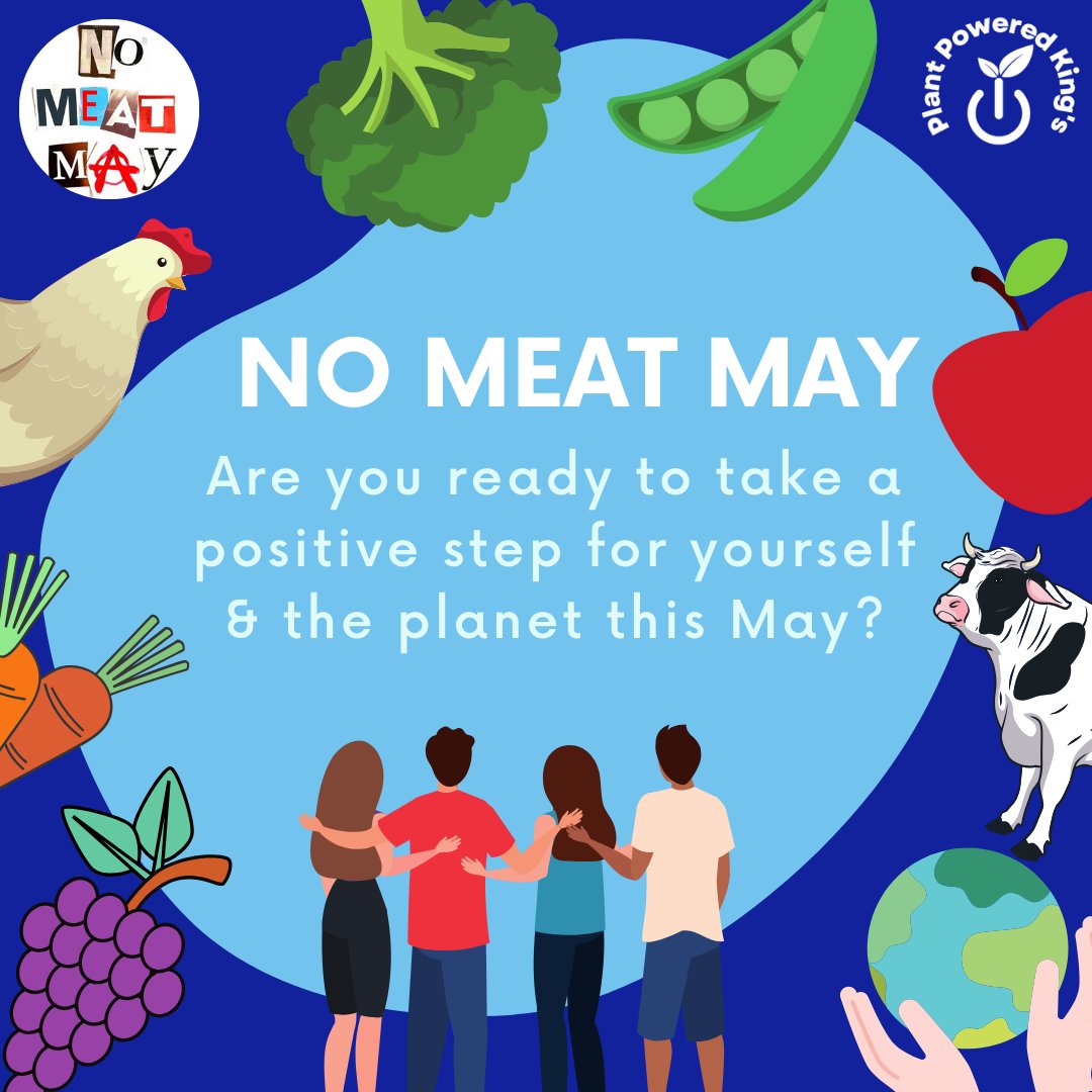 This is your sign to drop legacy foods (meat) and join the future of compassionate, delicious, healthy, sustainable eating! #NoMeatMay #friendsnotfood #planetfriendly #plantbased @nomeatmay