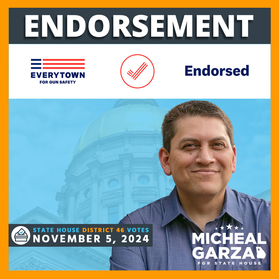 Along with the Gun Sense Candidate distinction from @MomsDemand , today our campaign received the prestigious endorsement from @Everytown . The endorsement highlights our long time leadership on gun safety and that preventing gun violence is a core part of our campaign. #gapol