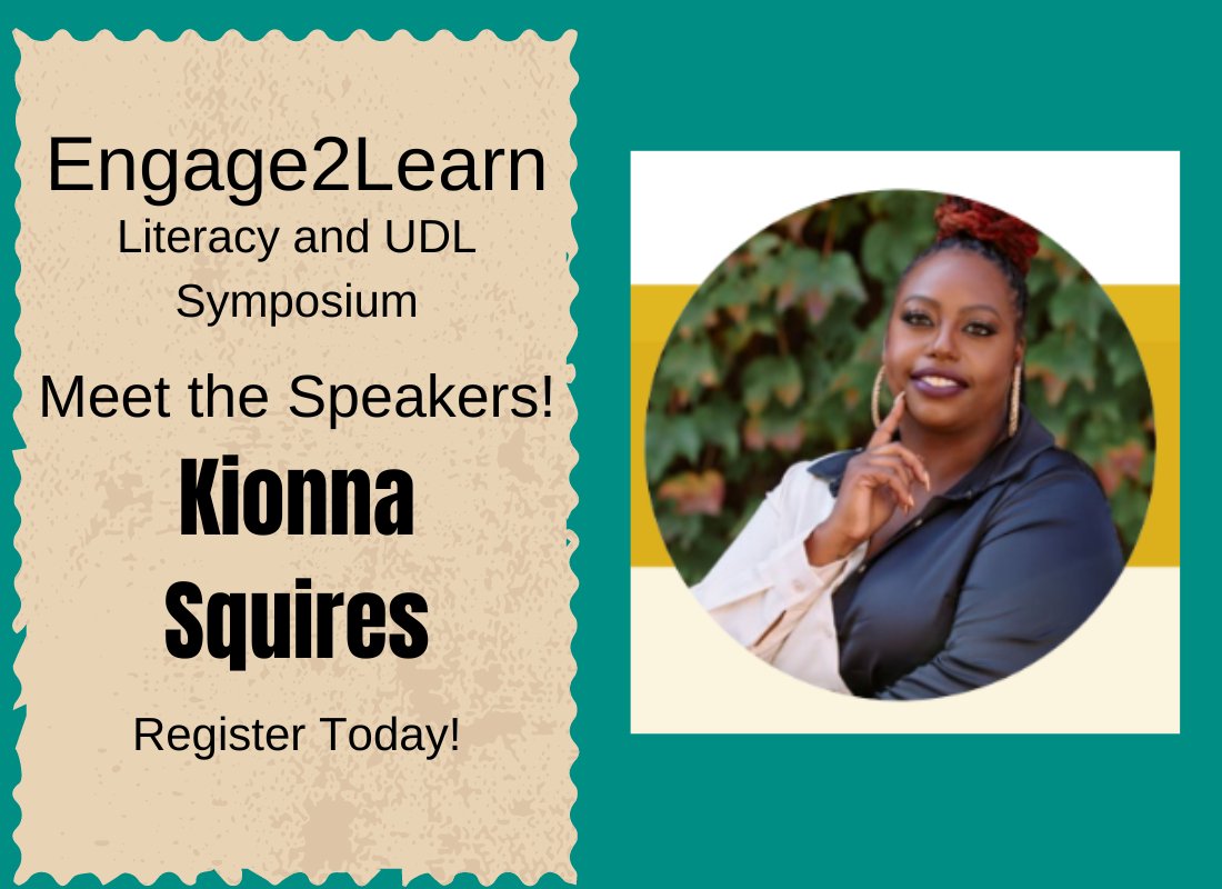 As an instructional coach, Kionna Squires is currently shaping the future of education for grades 3-5 in Atlanta, Georgia. She empowers educators with the skills and confidence to transform their classrooms into vibrant hubs of learning. Register Today! gwaea.org/Engage2Learn