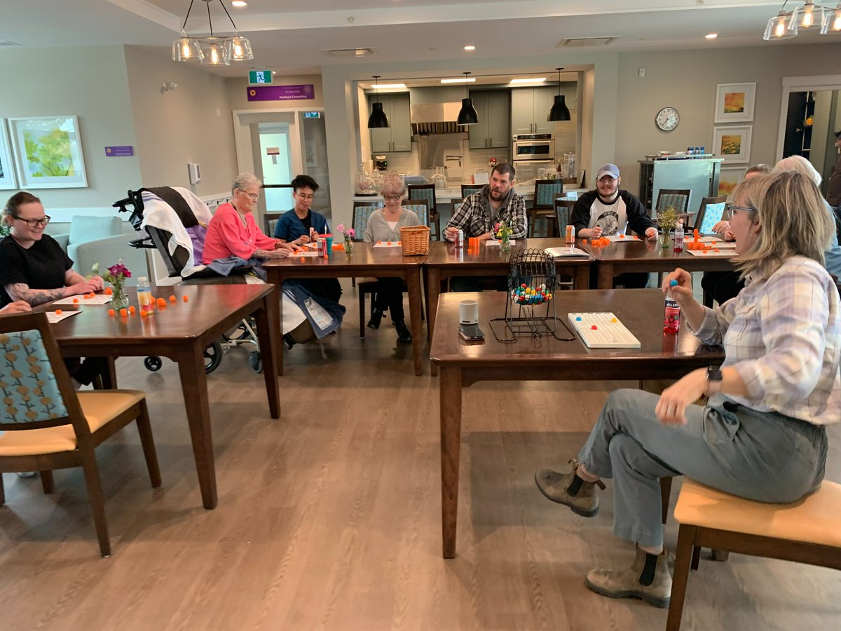 “BINGO!” could be heard throughout the Roozen Family Hospice Centre as our Resident and Family Liaison called a lively round of the game. These moments are more than just fun; they’re memories that will last a lifetime.

#Bingo #MakingMemories #Hospice #EndofLife #PalliativeCare