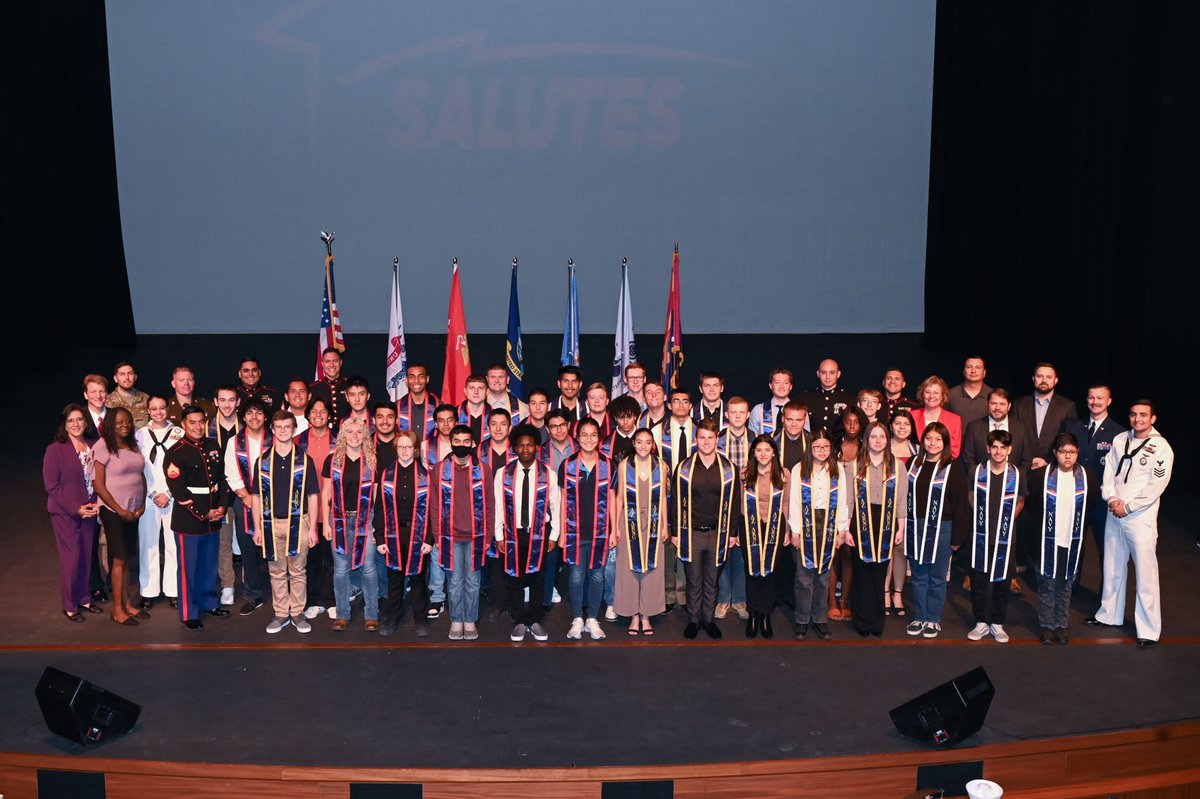 Honor future military members at the 10th Annual Tempe Community Salutes, a sendoff for graduating seniors and community members on Monday, May 6 at 6 p.m. at @TempeArts. Sponsored by @amazon, @WasteManagement, Sender, @Sundt & @GBLawFirm Details: tempe.gov/CommunitySalut…