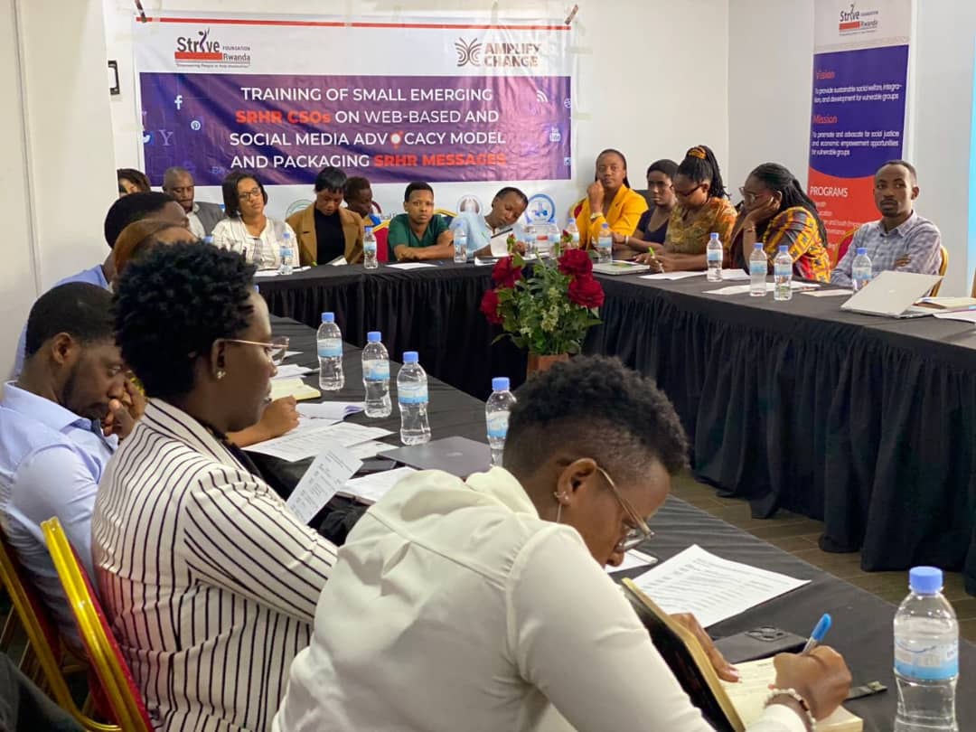 We were pleased to attend a three day workshop prepared by @Sfrwanda1: Training on web based and social media advocacy model and packaging SRHR Messages! Social media are good channels to deliver SRHR messages and keep everyone informed!