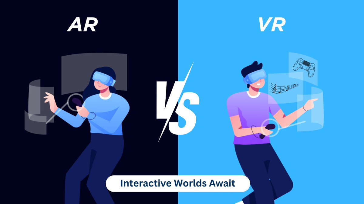 AR vs VR: Choose your reality! Which side are you on? #AugmentedReality #VirtualReality #ARvsVR #ChooseYourReality