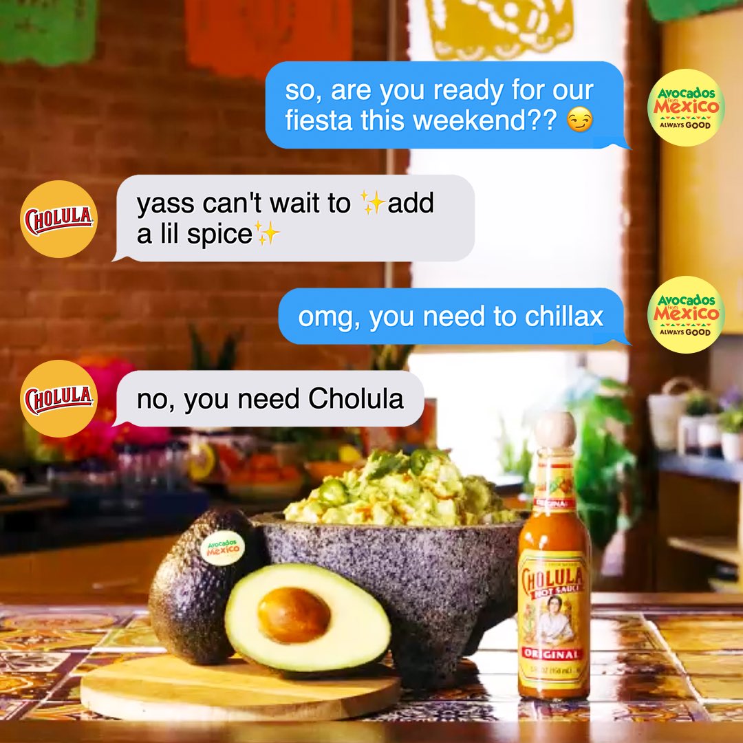 Avocados From Mexico® and Cholula 🔥 When they get together, it’s always a fiesta. Visit this link to learn how you can get cash back when you bring the fiesta home with Avocados From Mexico® and Cholula® 😋: bit.ly/49zGYYd