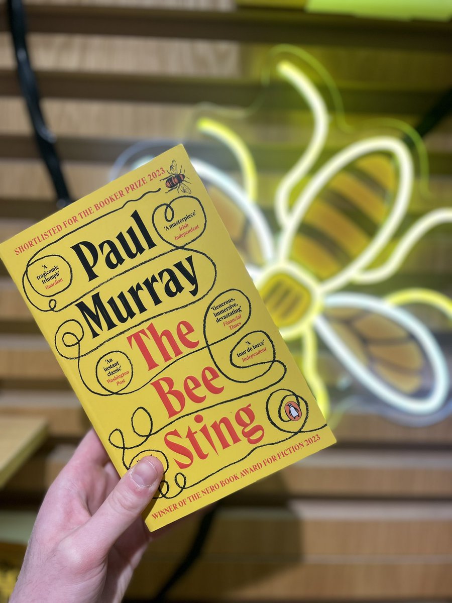Some very exciting new Books of the Month for May, our fiction pick (The Bee Sting by Paul Murray) leading the way!