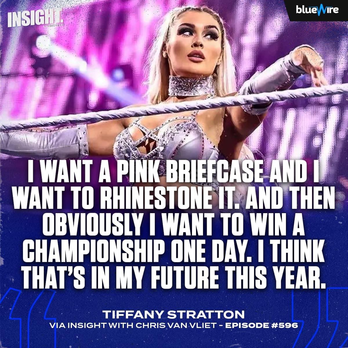 A pink MITB briefcase could be very interesting…
@tiffstrattonwwe