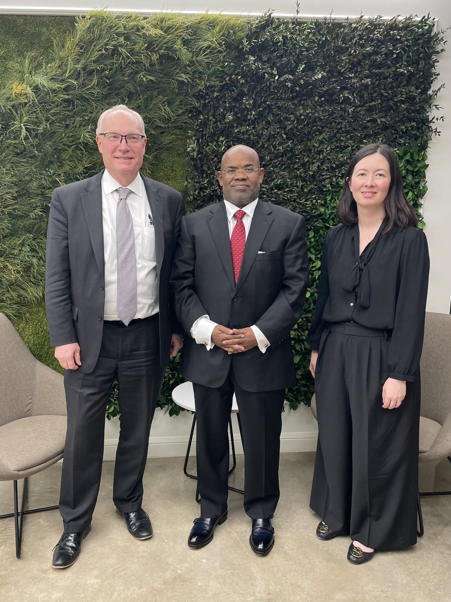 #USEnvoyYemen Lenderking and Deputy Assistant Secretary for Iran and Iraq Victoria Taylor met with @AmbDoualeh of Djibouti to discuss the peace process in Yemen and the impact of the Houthis’ Red Sea attacks, which threaten the whole region’s security and prosperity.