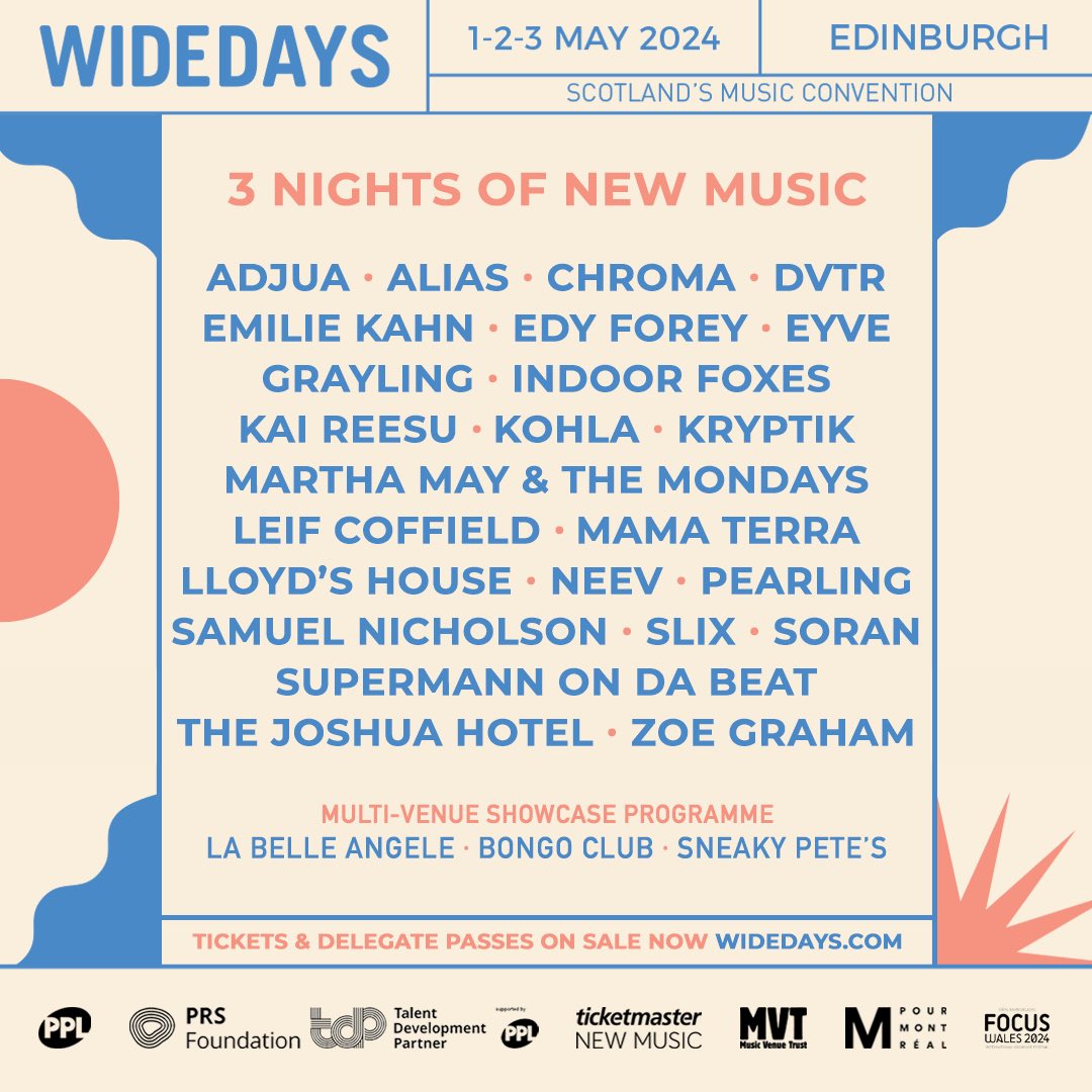 Congratulations @spiderwick150 for winning the Mama Terra tickets for tomrorow nights showcase at Sneaky Pete’s #edinburgh with @widedays See you then!!!