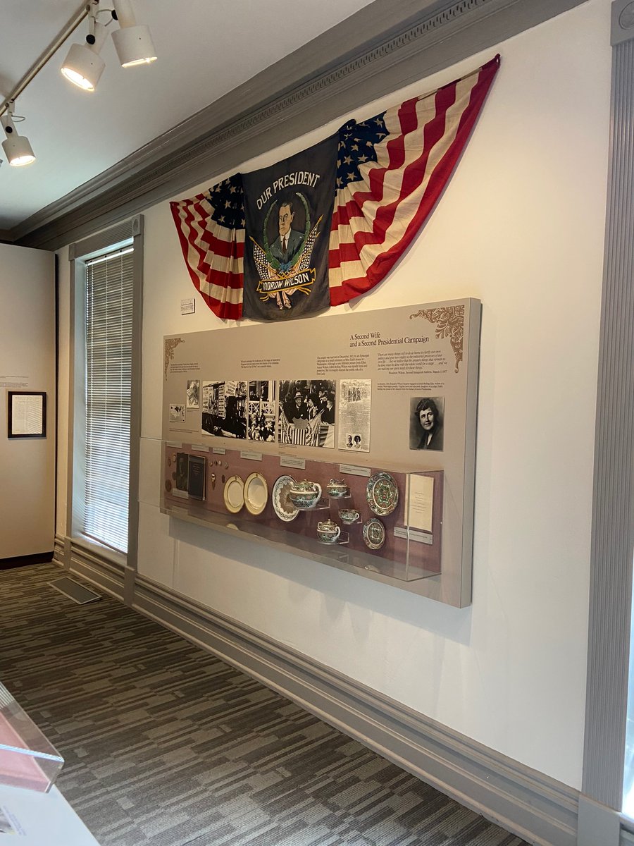 The wonderful museum at the Woodrow Wilson birthplace in Staunton! 🏠🦅🇺🇸🏛️

Check out “Woodrow Wilson and Staunton” for the updated images! visitingthepresidents.com/2021/07/27/epi…

#WoodrowWilson #Staunton #birthplace #president