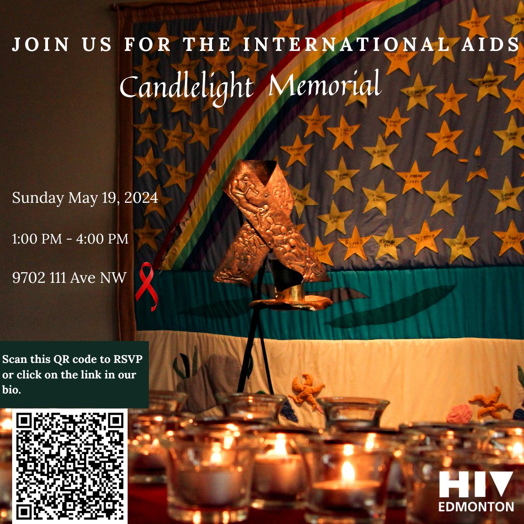 Join us for the International AIDS Candlelight Memorial on May 19th 🕯️

Let's come together to remember those we've lost and honour the heroes who have dedicated their lives to supporting those living with and affected by HIV/AIDS.