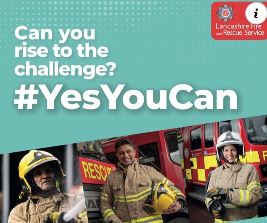 Almost half of Lancashire Fire and Rescue Service’s #Firefighters are #OnCall, meaning they respond to emergencies within their community from home or work.
Can you be the difference?
The ordinary becoming extraordinary?
Recruiting in June! Register below
lancsfirerescue.org.uk/careers/on-cal…