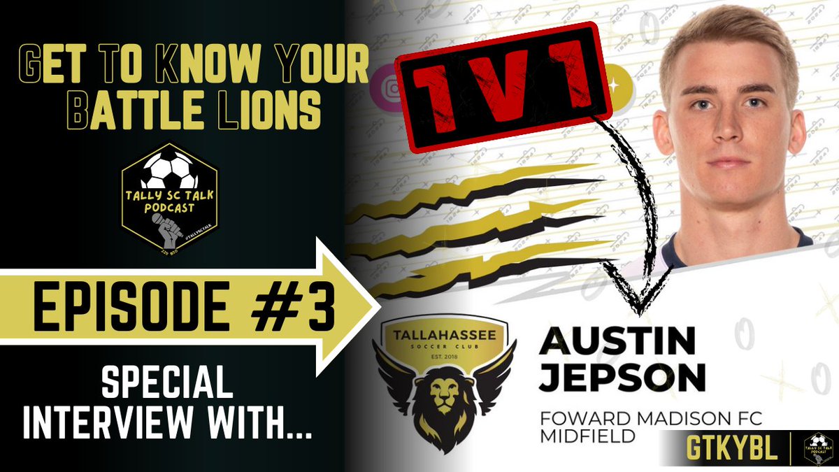 @TLHSoccerClub Austin already spent a couple seasons of life in Tallahassee, have you met him? If you didn't meet him the 1st time, you should try to get to know him a little better. Here's a 'brief' fireside chat with Austin or as we (@TallySCtalk ) call him, 'Audi' 👉tinyurl.com/3kybxdyw