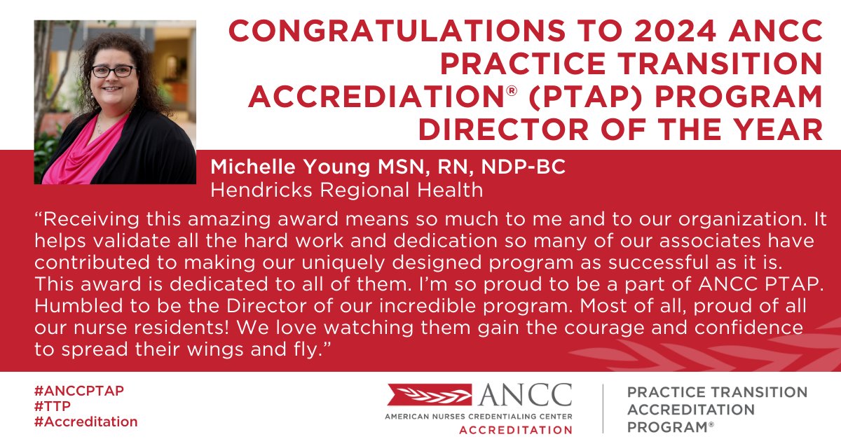 Congratulations to our winners! These awards would highlight the contribution of an ANCC PTAP and APPFA accredited Program Director who embodies a commitment to continuous quality and utilizes data to drive practice changes related to their transition to practice program.