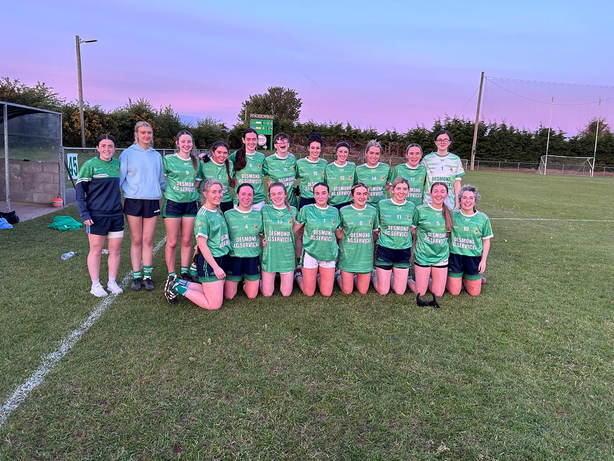 Juniors at home this evening in the County League v Ballyhassig,  our girls fought hard ending in a draw. Well done girls