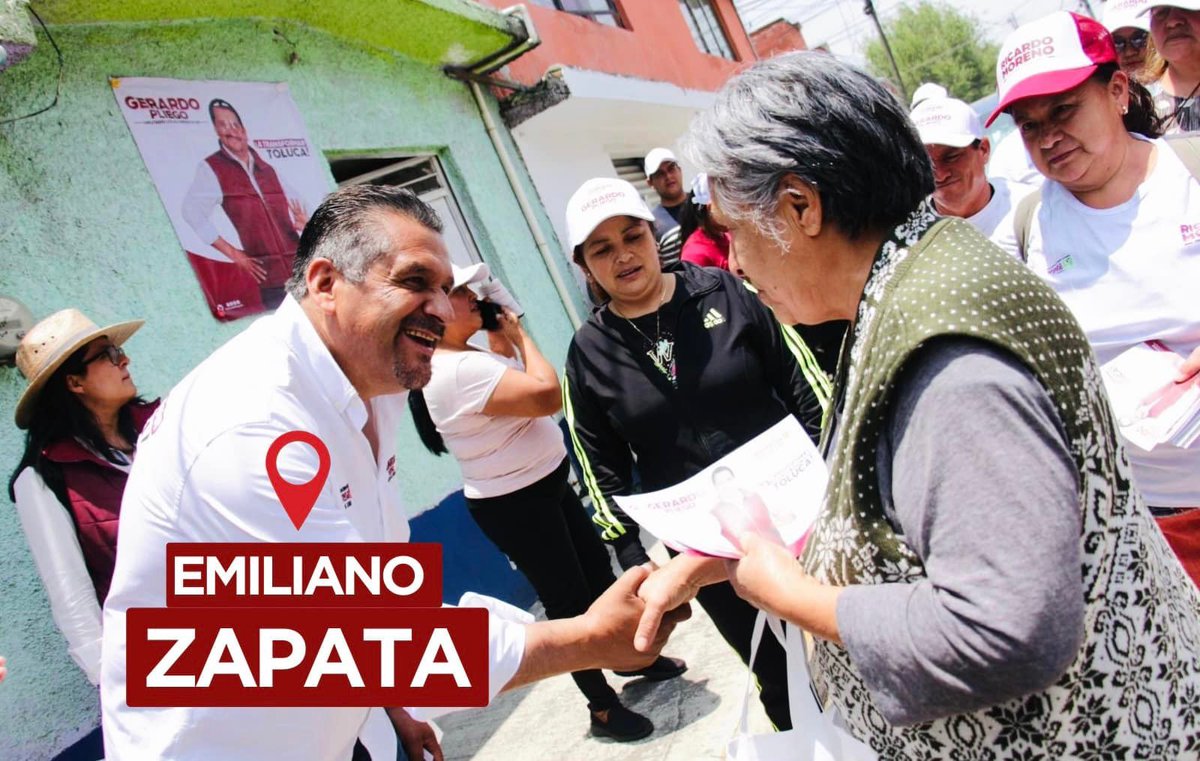GerardoPliegoMx's tweet image. ¡Ya NADA nos DETIENE! 😀🙏🏼
Ahora andamos en la colonia #EmilianoZapata escuchando y proponiendo para ser tu voz en el congreso. #Distrito34 #ATransformarToluca