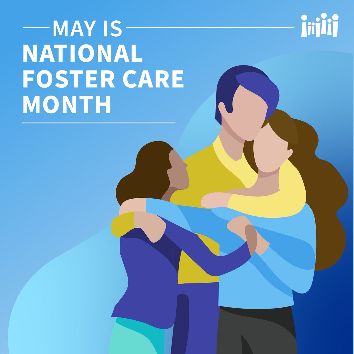 May is National Foster Care Month. Please join us in observing the month by learning about foster care, listening to those with lived experience, supporting organizations doing the work, and advocating for policies that uplift the people most affected. #FosterCareMonth #NFCM2024
