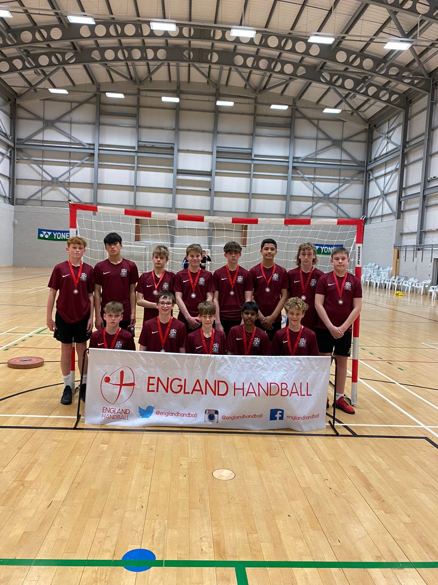 Huge well done to the Under 13 Handball team who competed really well at the Regional Finals, in Bournemouth. The team came 3rd over all, including losing a very close Semi-Final, therefore just missing out on a place at the national Finals.