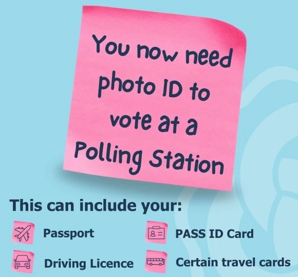 Make sure you have your say in the elections tomorrow.

Don’t forget to vote &amp; bring ID

Please share and remind people you know.