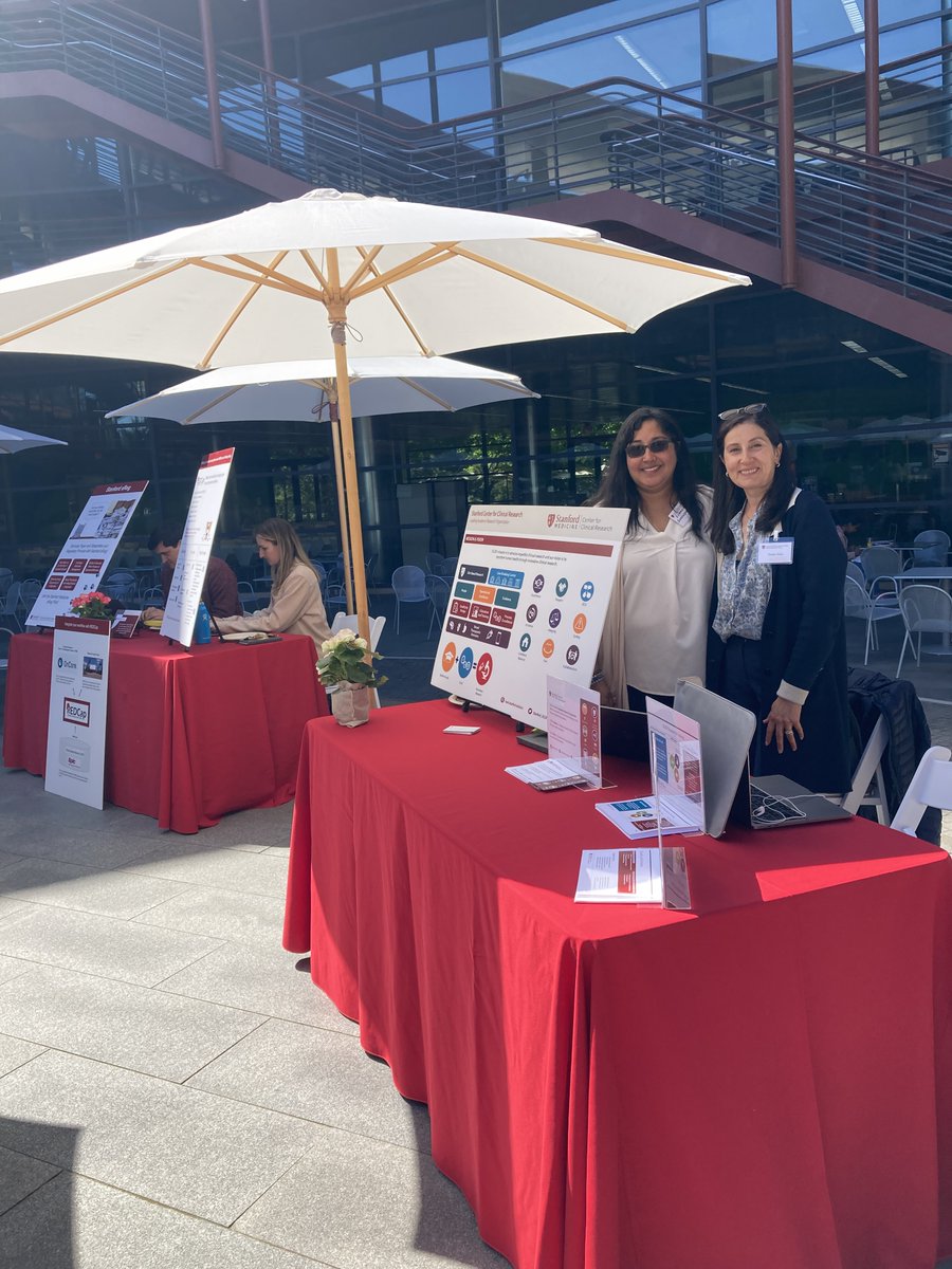 We were lucky to have plenty of sunshine & good company at the Science of Translation Symposium in the Clark Courtyard & Auditorium! Thanks to everyone who stopped by our table! #ClinicalResearch