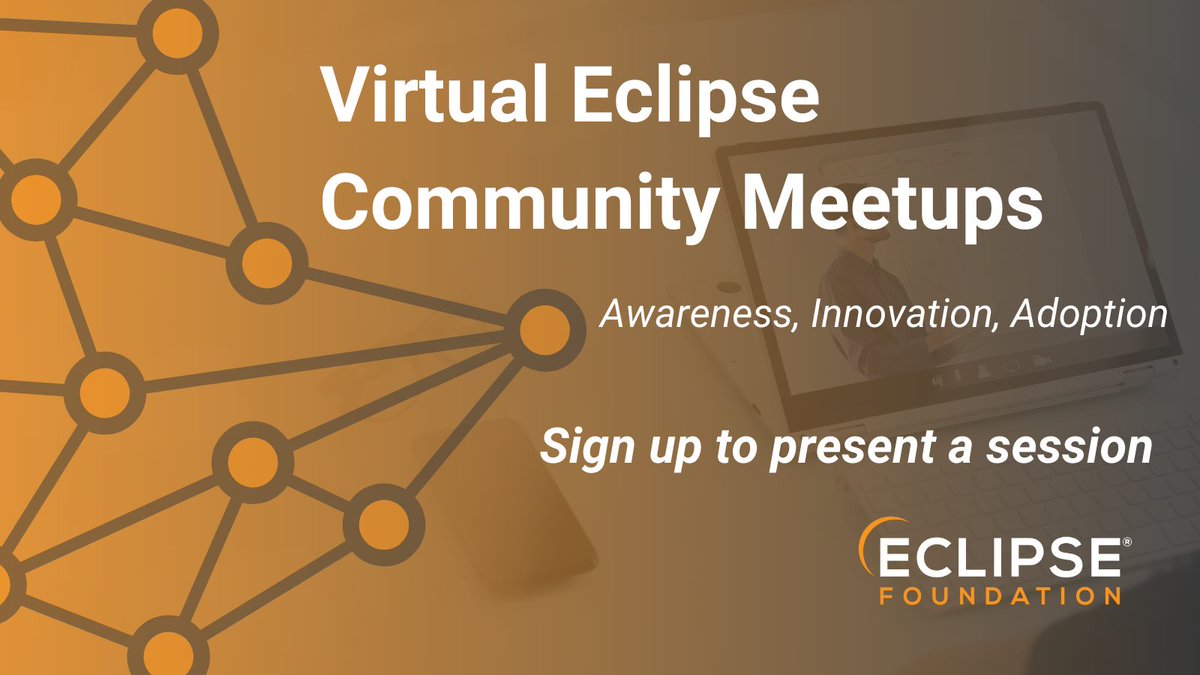 Raise awareness of your project and the team behind it by presenting at the next Virtual Eclipse Community Meetup. Fill out the form to join our longest-running #virtualevent series! hubs.la/Q02vNgHG0