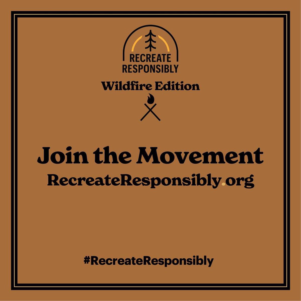 #WildfireAwarenessMonth begins today. We all play a valuable role in preventing wildfires. Nearly nine out of ten wildfires are human caused and can be prevented. Throughout May, we'll be sharing some tips to help you #RecreateResponsibly and stay safe during #FireYear2024.