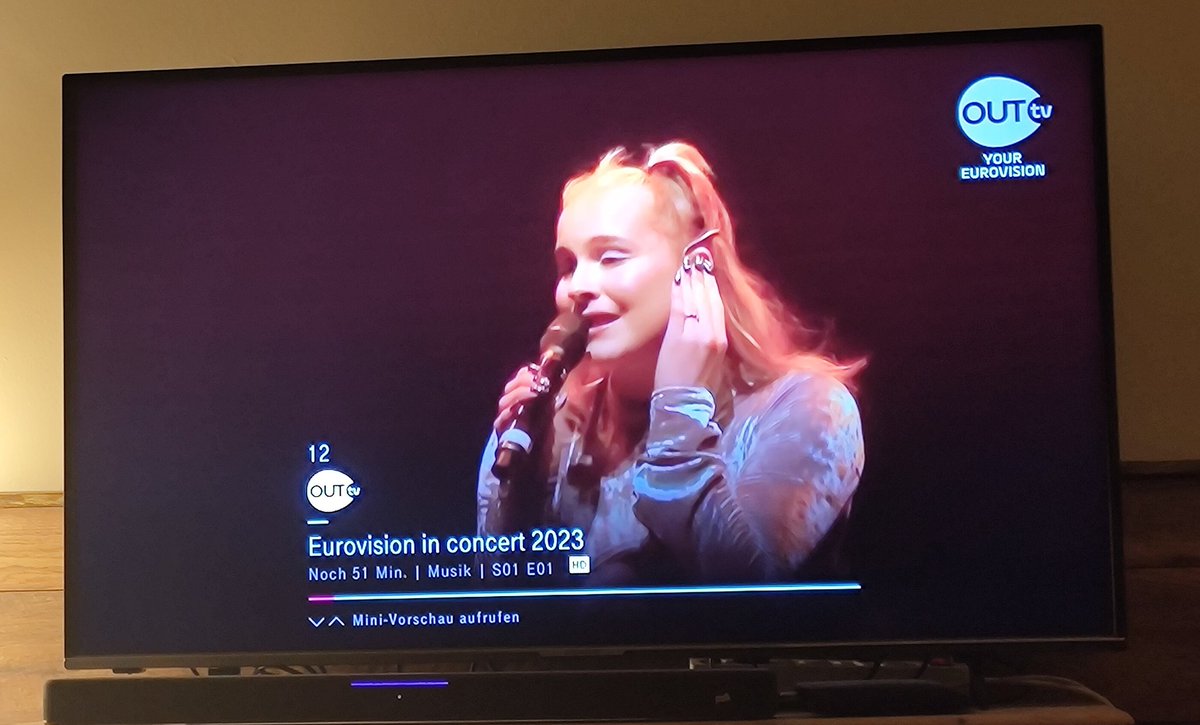 I love how OutTv randomly shows Eurovision in Concert 2023