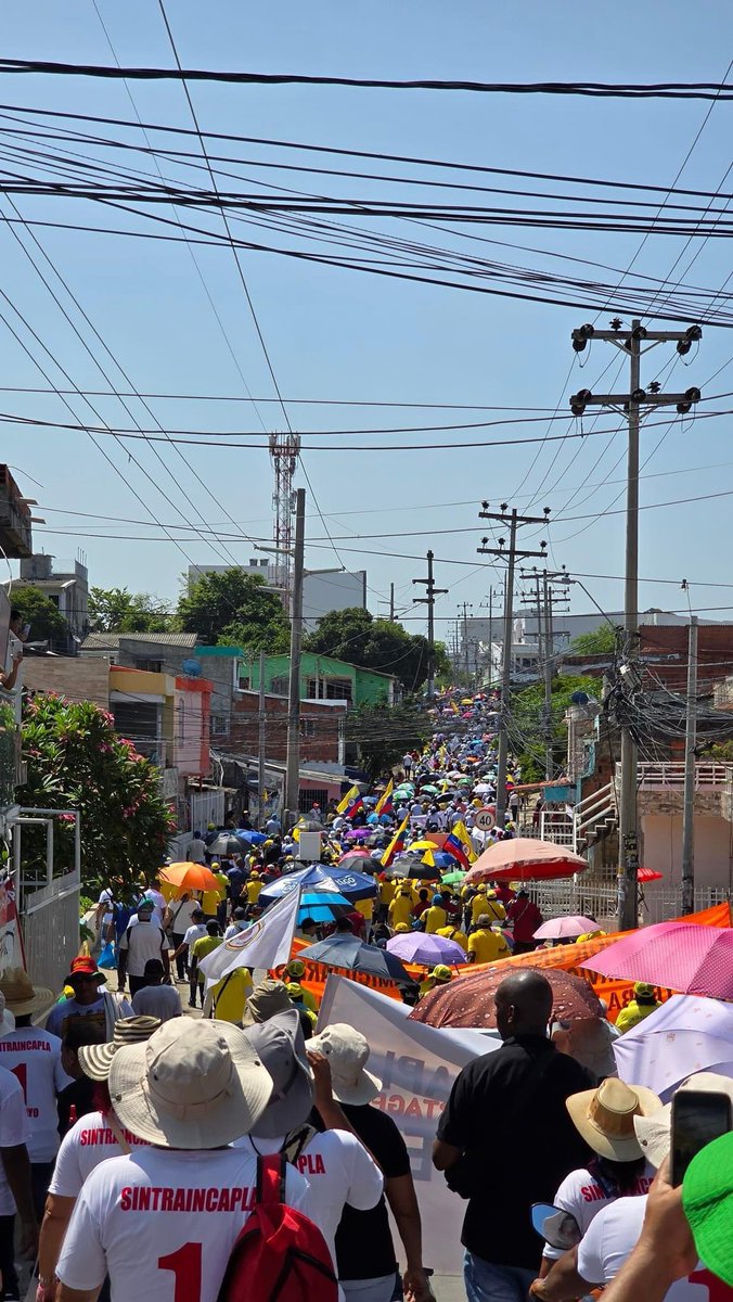 Impresionante. Cartagena hoy le marchó al cambio.