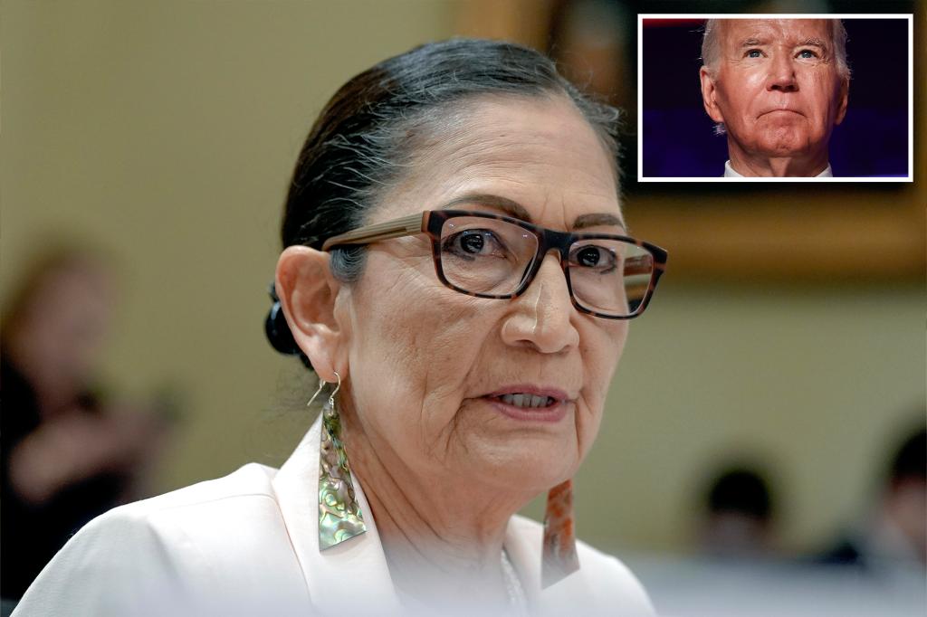 Biden Interior Secretary Deb Haaland admits she hasn’t been to the southern border trib.al/ZO1MEWL