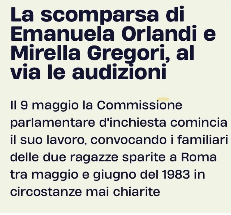 Blog Emanuela Orlandi (@blogemanuela) on Twitter photo #EmanuelaOrlandi #PietroOrlandi #Commissione #Inchiesta #verita #giustizia <a href="/pietroorlandi/">Pietro Orlandi</a> <a href="/LS_LauraSgro/">Laura Sgrò</a> #EmanuelaOrlandi #PietroOrlandi #Commissione #Inchiesta #verita #giustizia <a href="/pietroorlandi/">Pietro Orlandi</a> <a href="/LS_LauraSgro/">Laura Sgrò</a>