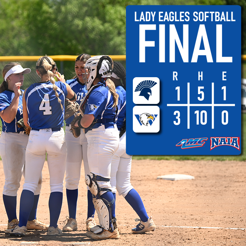 🥎The Lady Eagles knock off the No. 1 seed Missouri Baptist to advance to the elimination bracket semifinals tomorrow against Williams Woods at Noon! #WBUEagles