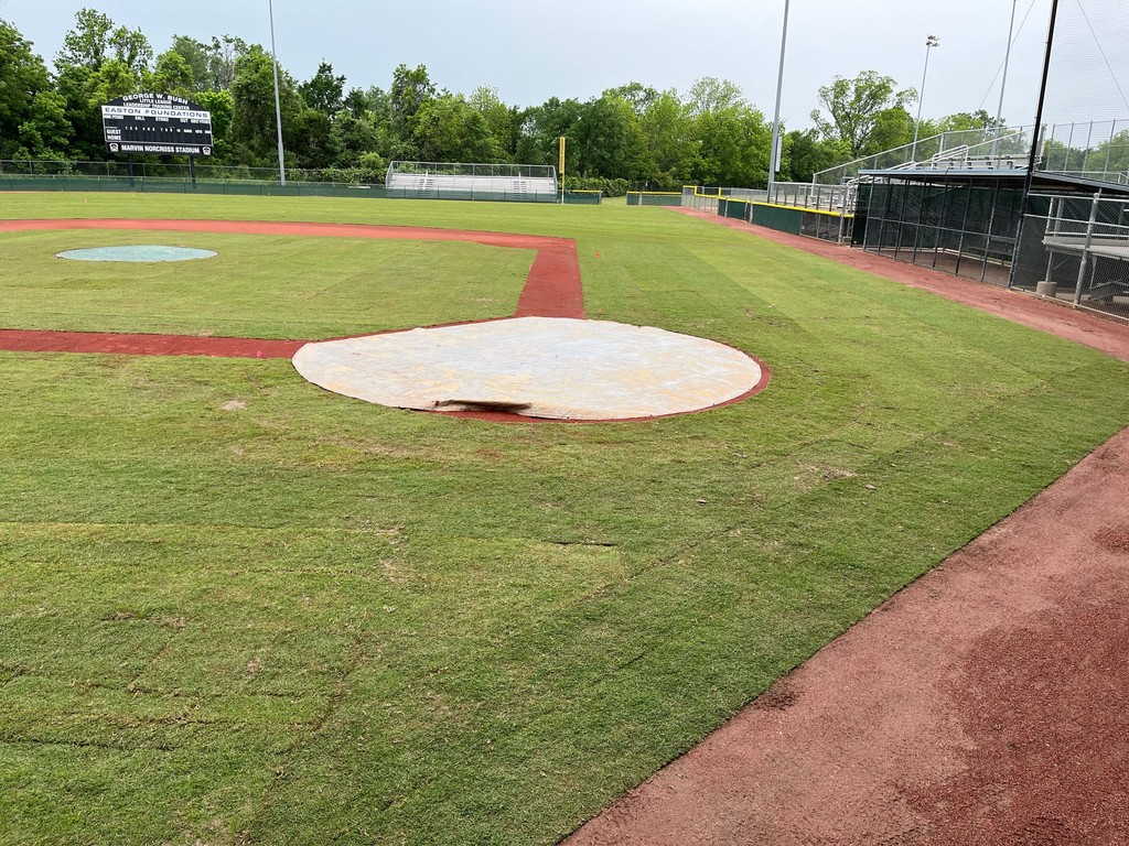 Our Development Services w/ another fantastic job, this time resurfacing Marvin Norcross Stadium at the George W. Bush Leadership Training Center in Waco. 

Along w/ an IF laser grading &amp; <a href="/Diamondpropgp/">DIAMOND PRO</a> vitrified conditioner, we’ve installed 45,000 sq ft of TifTuf Bermuda sod.