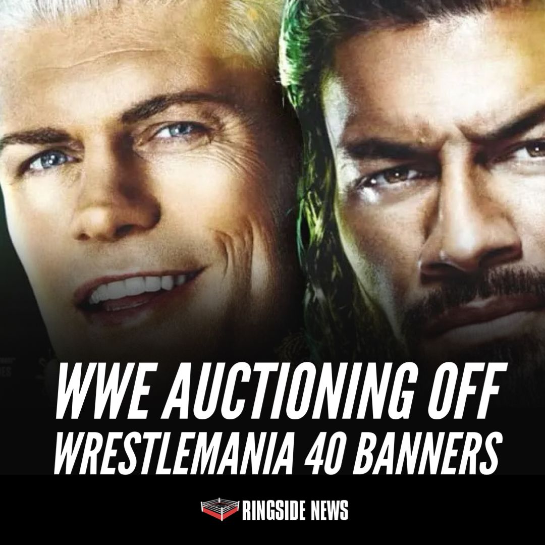 WWE Auctioning Off #WrestleMania 40 Banners ringsidenews.com/2024/05/01/wwe…