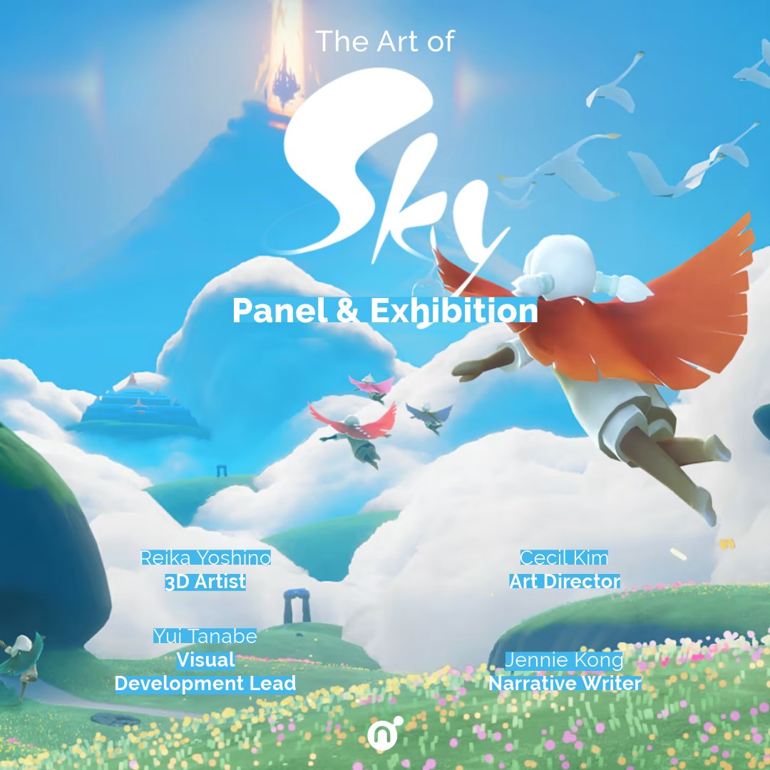 Join Nucleus & @thatgamecompany for the SKY: CHILDREN OF THE LIGHT art-of book celebration ! On 6/15, meet featured artists from the game for a panel, Q&A, signing & art exhibition. RSVP tickets available 5/25 More Info 🔗gallerynucleus.com/events/1022?mo…