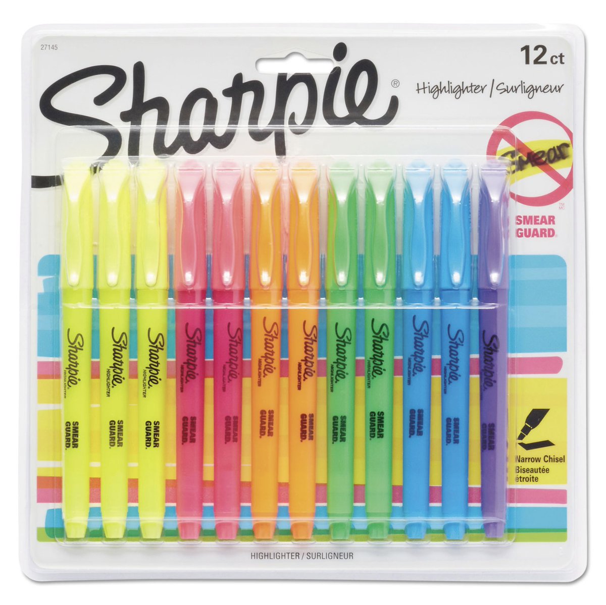 With a name like Sharpie, you know they are good!

Pocket Style Highlighters, Assorted Ink Colors, Chisel Tip, Assorted Barrel Colors, Dozen

#PatrickandCo #PatrickandCompany #officesupplies #SanFrancisco #shoplocal