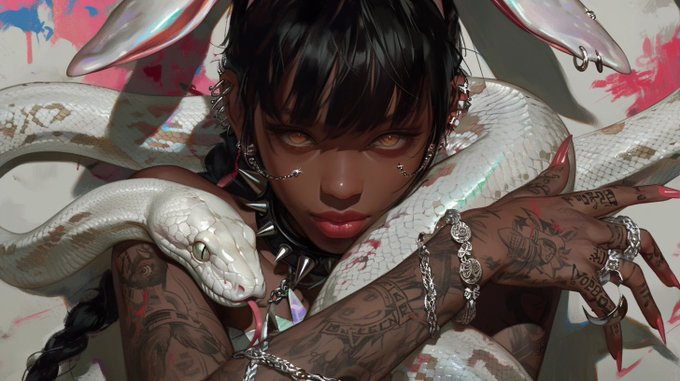 &ldquo;Bal-Boa&rdquo; 🪢🐰🐍🐰 #AIart #midjourney #DigitalArt #girls #bunnies #ropebunny #shibari #concept #snake #tattoo #bdsm<a href="/tag/aiart"class="tags">#AIart</a><a href="/tag/midjourney"class="tags">#midjourney</a><a href="/tag/digitalart"class="tags">#DigitalArt</a><a href="/tag/bdsm"class="tags"><span>#bdsm</span></a><a href="/tag/girls"class="tags"><span>#girls</span></a><a href="/tag/tattoo"class="tags"><span>#tattoo</span></a><a href="/tag/bunnies"class="tags"><span>#bunnies</span></a><a href="/tag/snake"class="tags"><span>#snake</span></a><a href="/tag/concept"class="tags"><span>#concept</span></a>