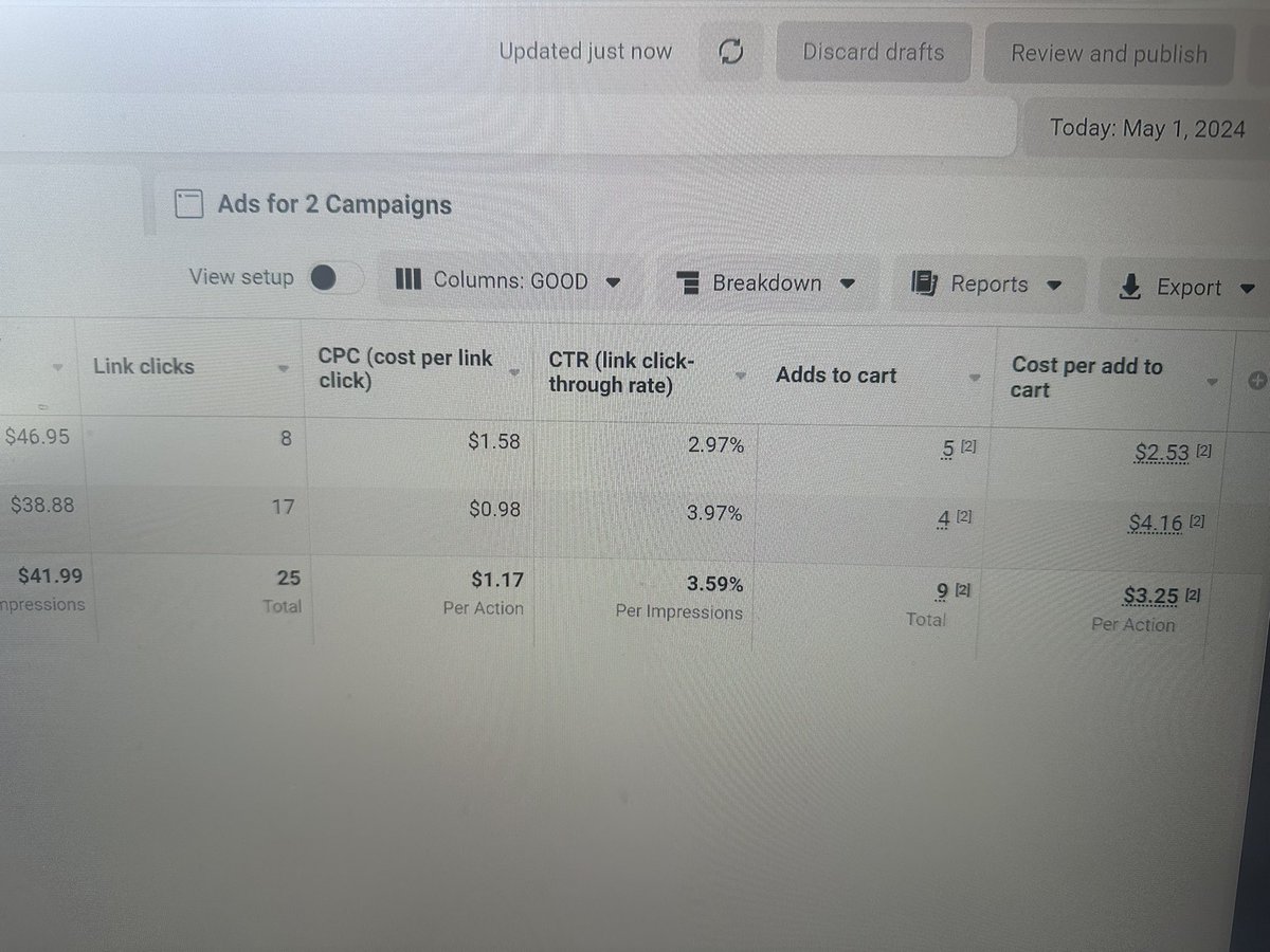 lifevbrayden's tweet image. I think I just found a HUGE Facebook Ads SECRET…😳💰

I don’t know why more “experts” haven’t talked about this…

Just launched LAST NIGHT - 8 link clicks, 5 ATC’s &amp;amp; 3 sales…😈

This is gonna be scaled VERY HARD!

Like, RT &amp;amp; comment “FACEBOOK” &amp;amp; I’ll send you the PDF for setup