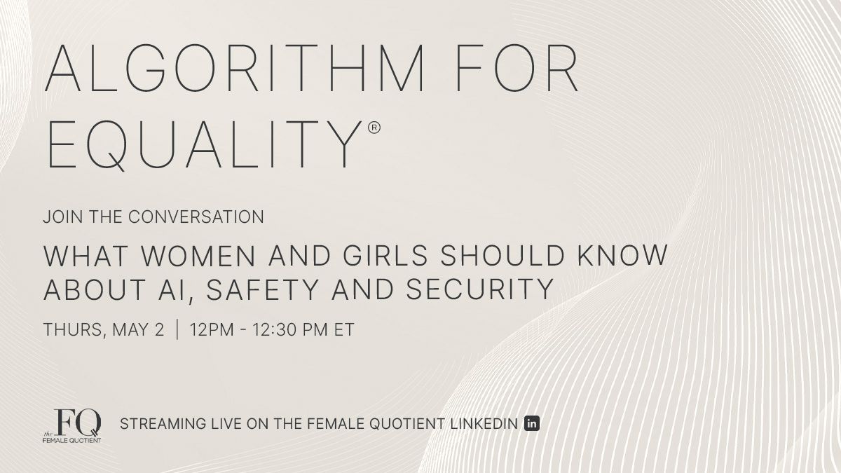 Join us for a conversation around responsible AI, what AI users need to know to safeguard themselves and their teams, and how we can make AI a tool that empowers and protects every woman and girl. RSVP: linkedin.com/events/algorit…