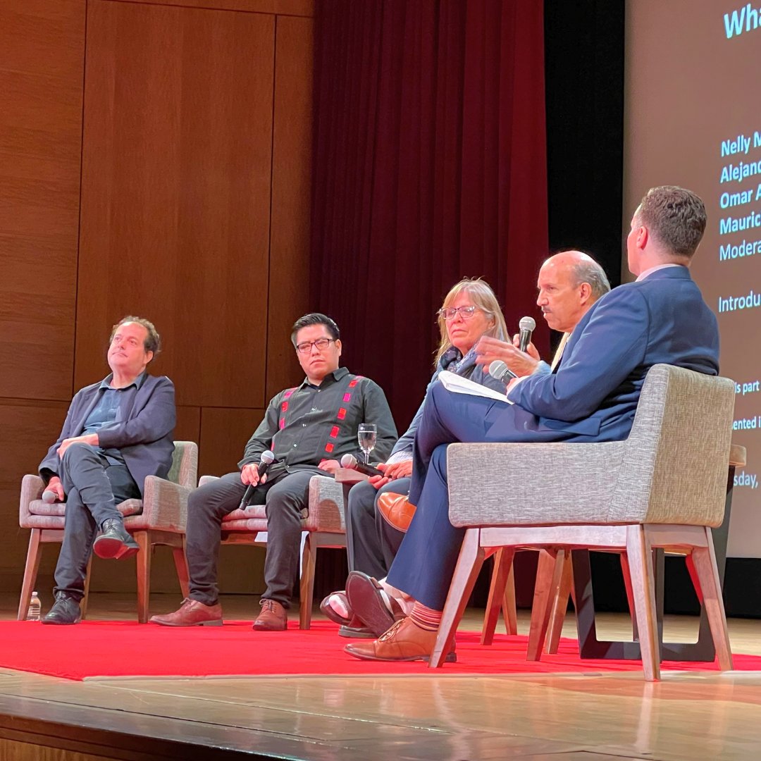 We were delighted last night to explore the meaning of cultural landmarks in Mexico at the @metmuseum alongside a panel of distinguished speakers and experts. Thanks to everyone who joined us in person and online! Revisit the conversation here: youtube.com/watch?v=-m99gg…