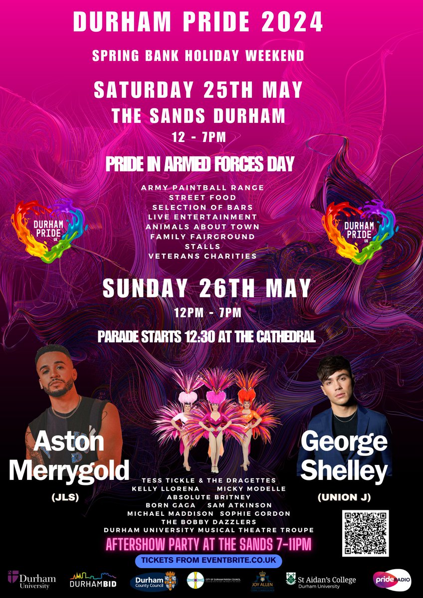 Not long to wait for a weekend to remember in Durham City - tickets eventbrite.co.uk/e/durham-pride…