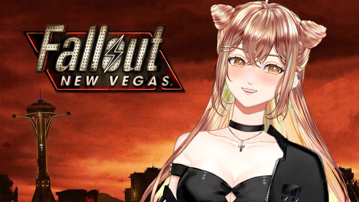 more fallout new vegas today! saved a town from bandits in the last now and noww I'm gonna go to primm and see wassup over there. #kaisAlert twitch.tv/redsong01