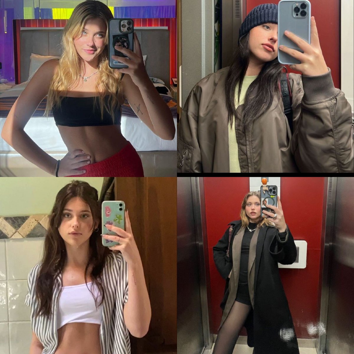 Nicole Wallace's mirror selfies - part 2 >> ❤️🌹