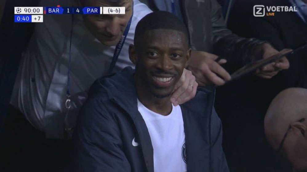 Dembele can flop for all we care, he has already accomplished his purpose in life