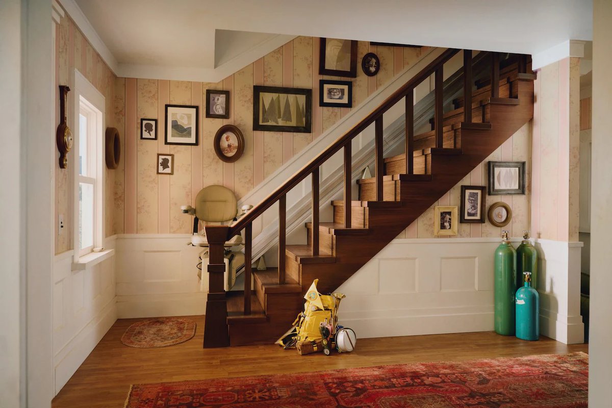 The house from ‘Up’ has been recreated by Airbnb for customers to stay in. It can be lifted using a crane.