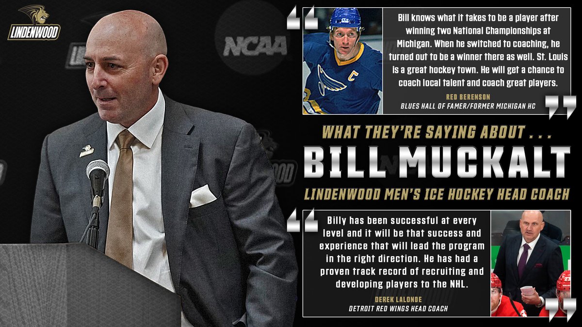 High praise from some of the NHL's finest for @wmuckalt 🦁🏒⬇️ #NewLevel // #LionsHockey